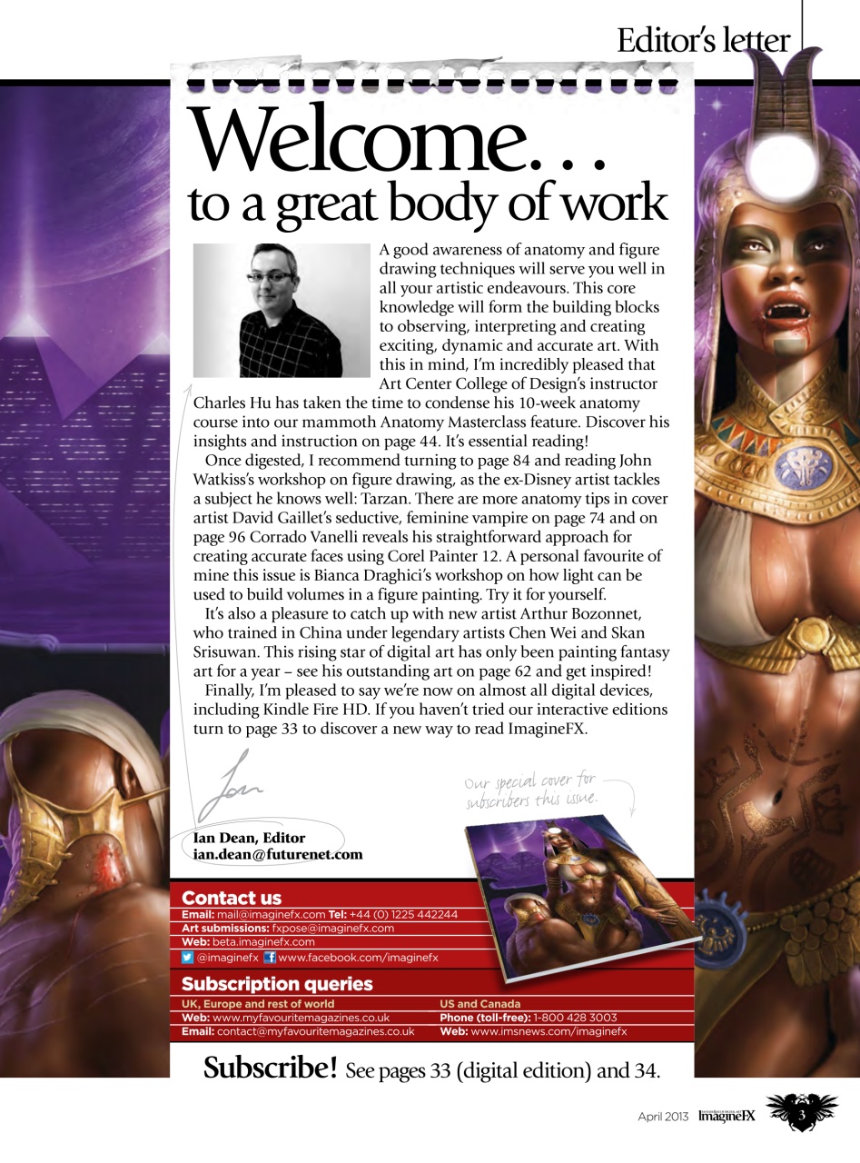 ImagineFX Preview Pages
