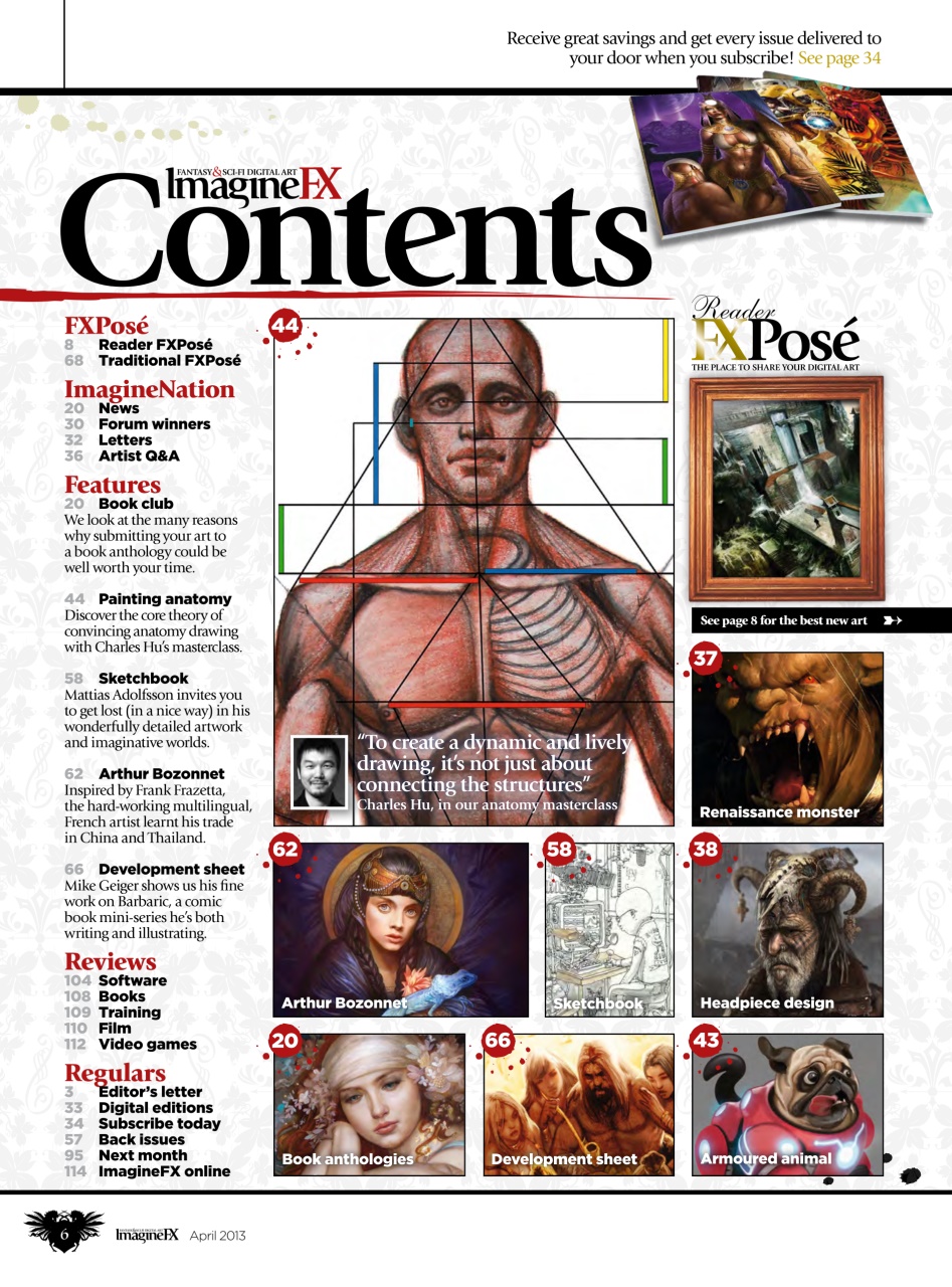 ImagineFX Preview Pages