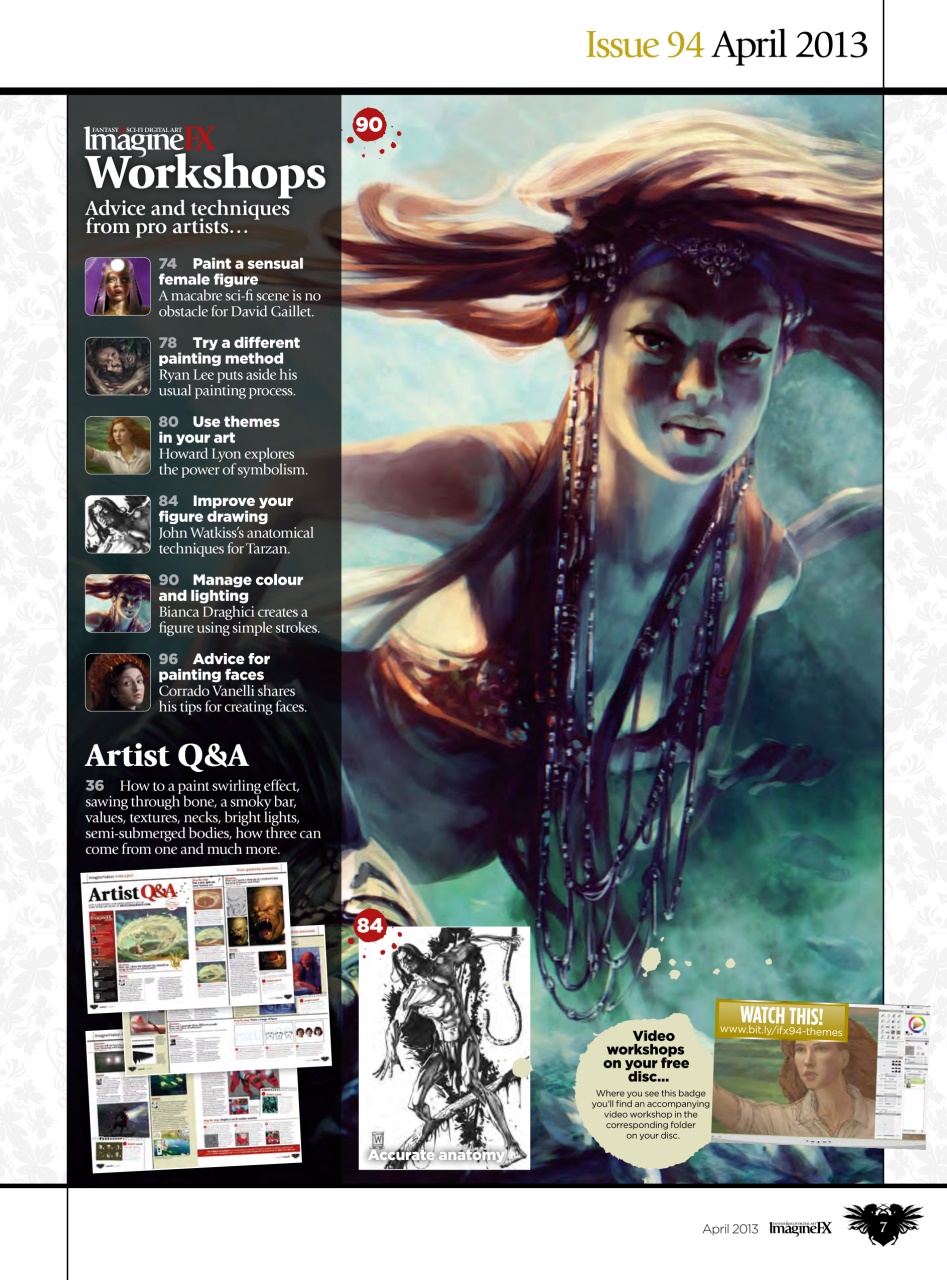 ImagineFX Preview Pages