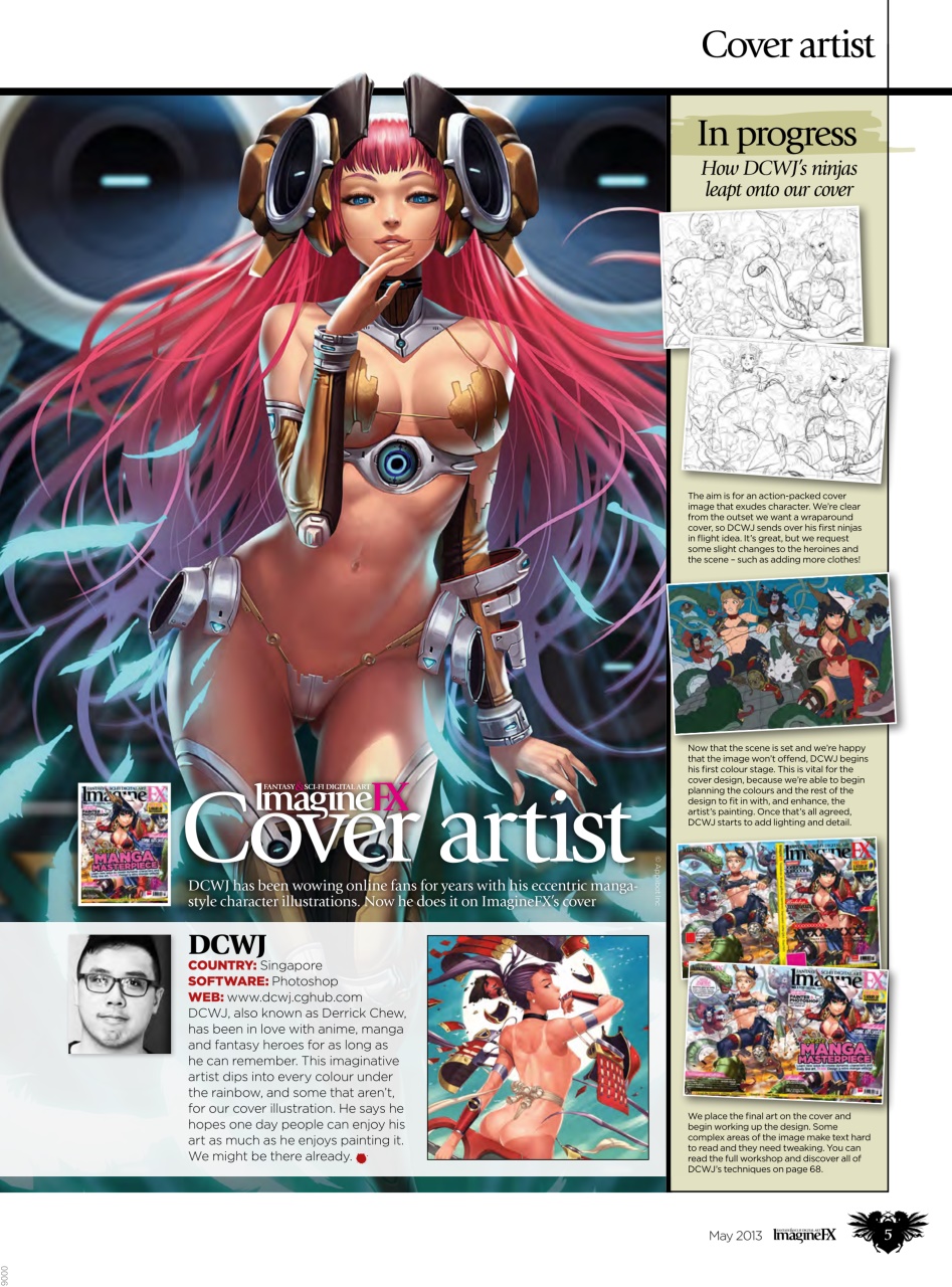 ImagineFX Preview Pages