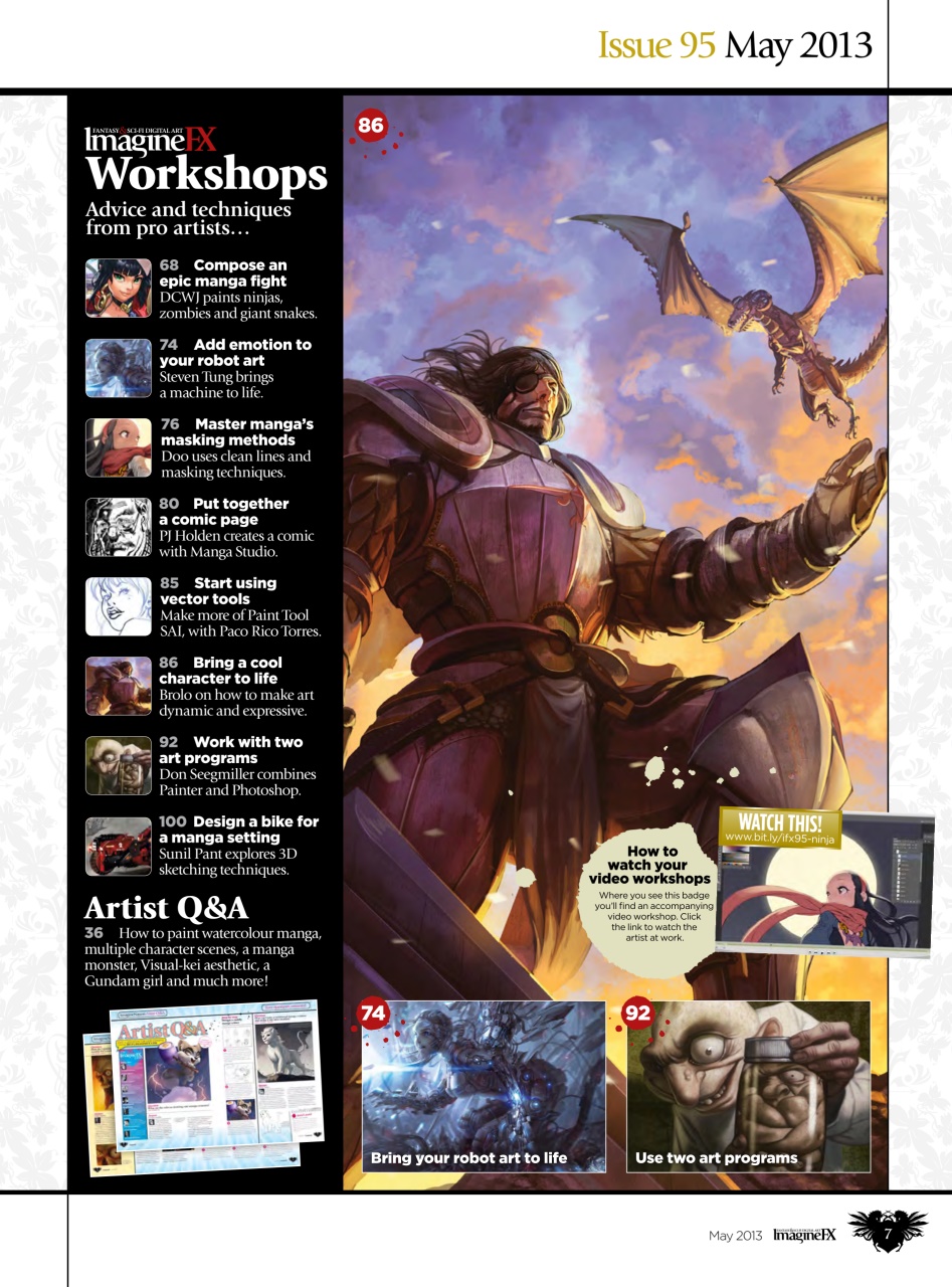 ImagineFX Preview Pages