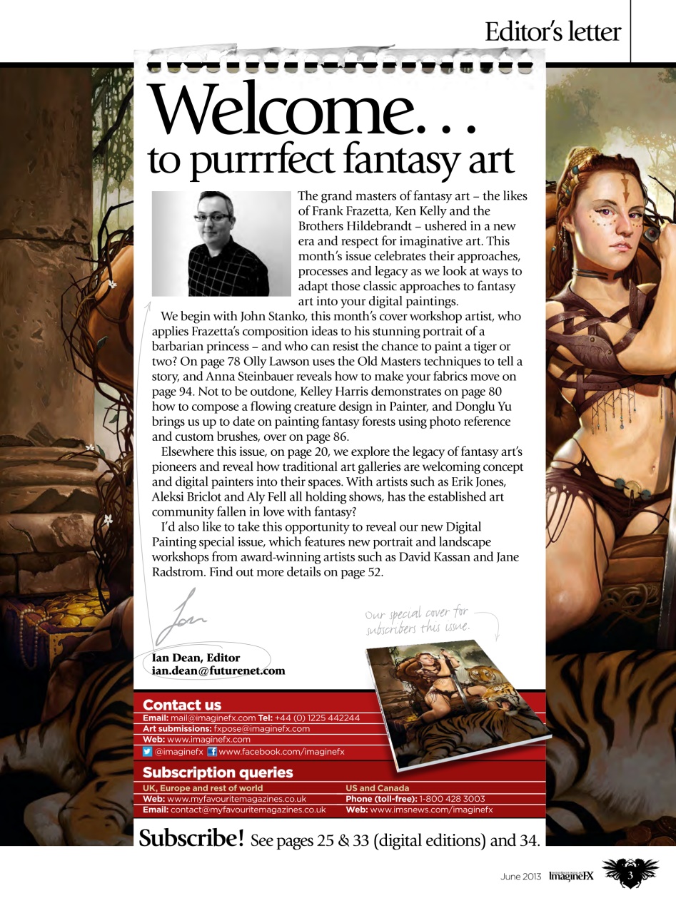 ImagineFX Preview Pages