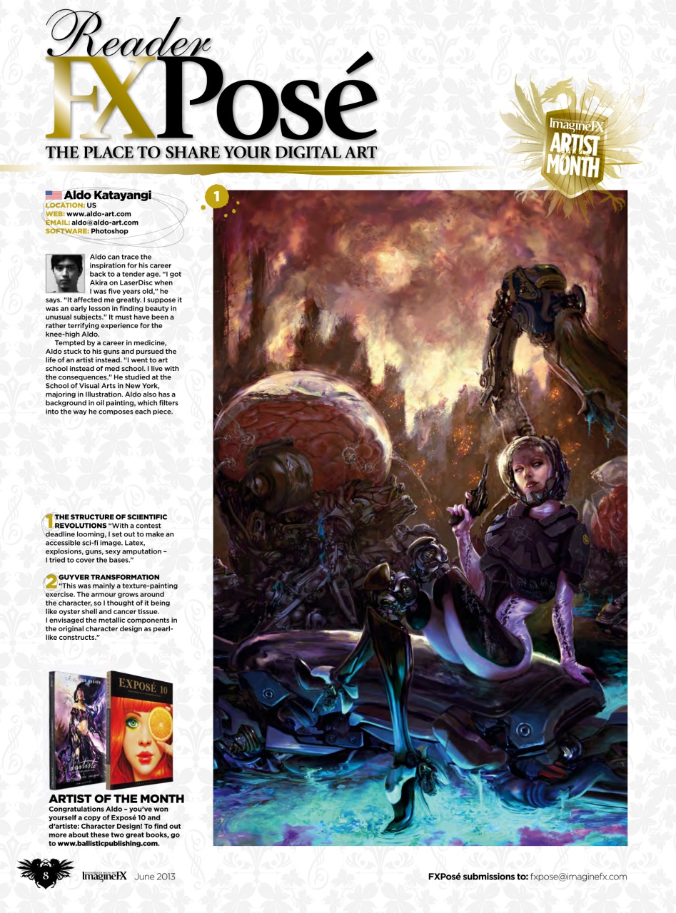 ImagineFX Preview Pages