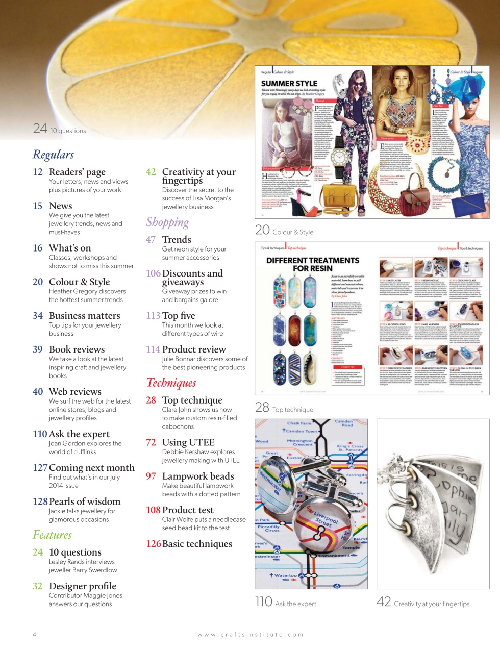 Making Jewellery Preview Pages