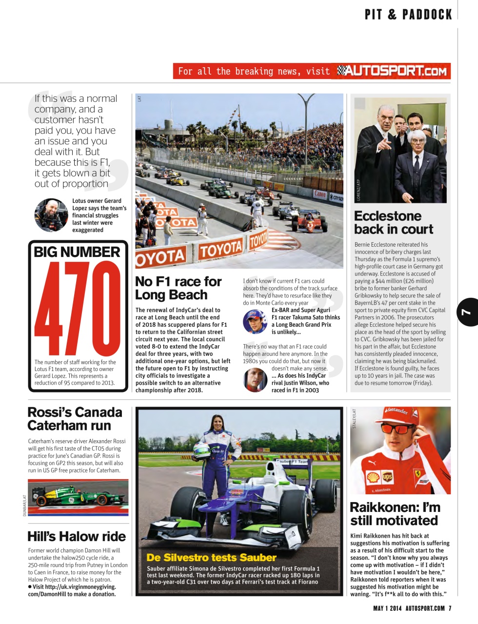 Autosport Preview Pages