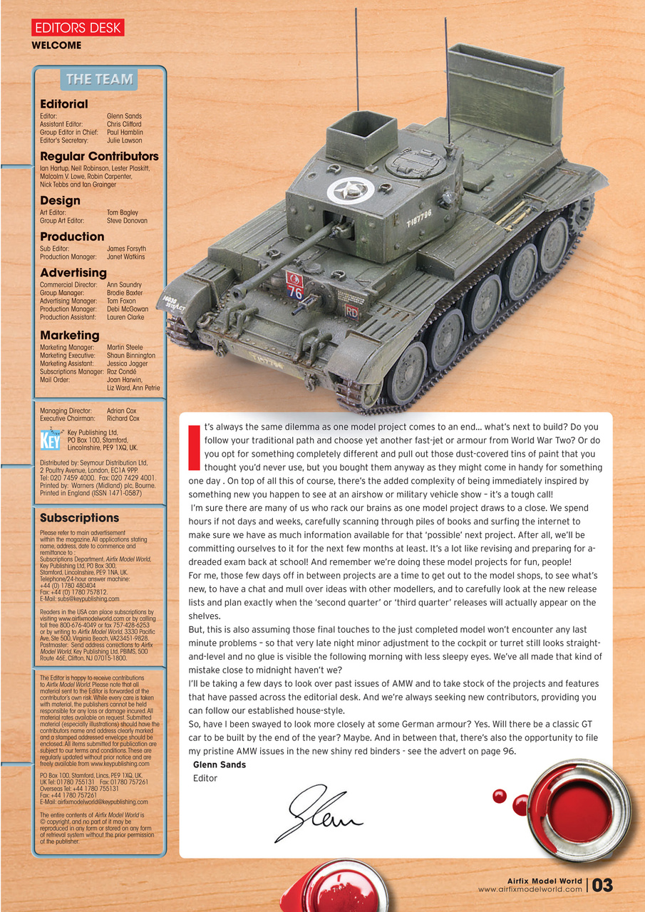 Airfix Model World Preview Pages