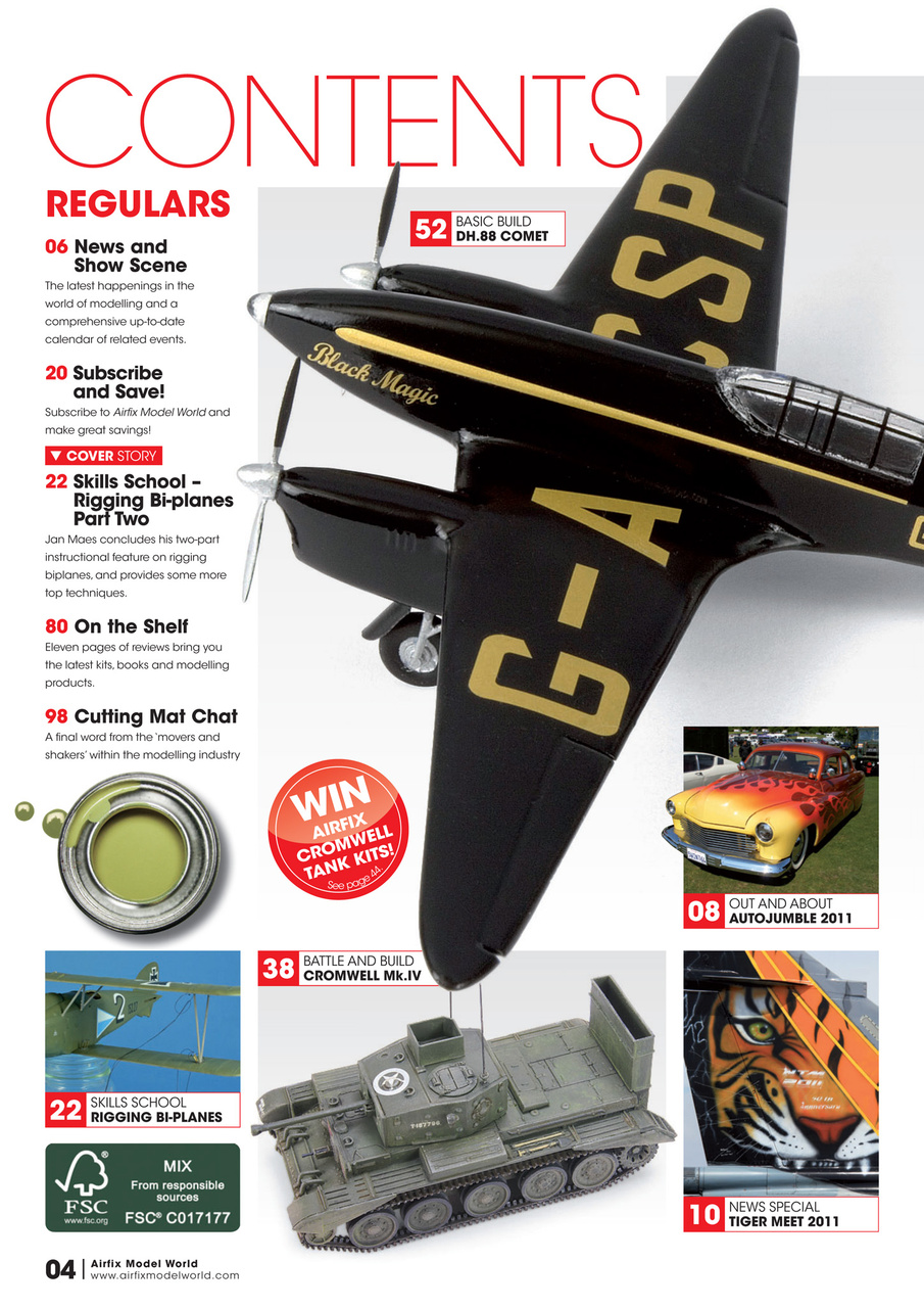 Airfix Model World Preview Pages