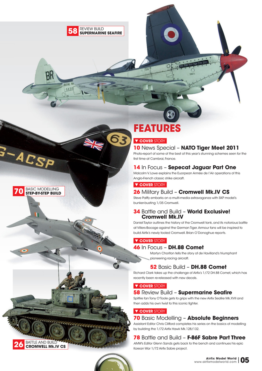 Airfix Model World Preview Pages