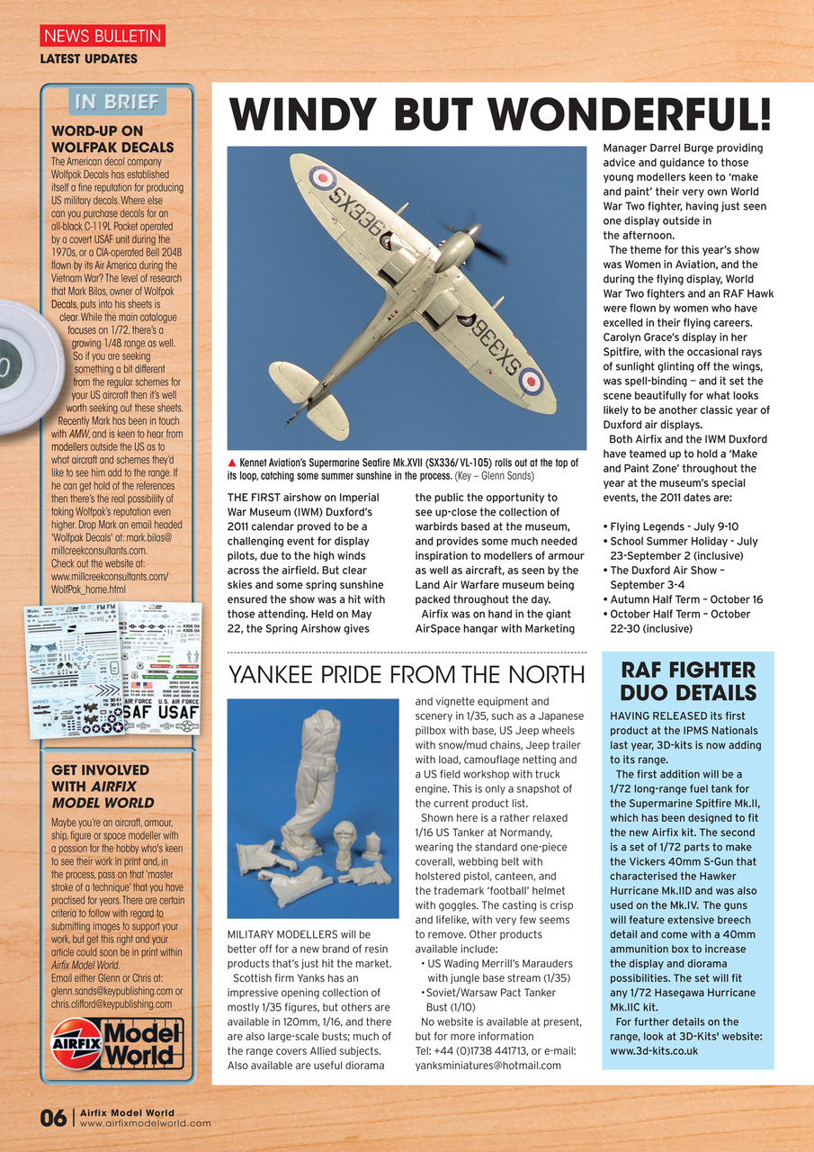 Airfix Model World Preview Pages
