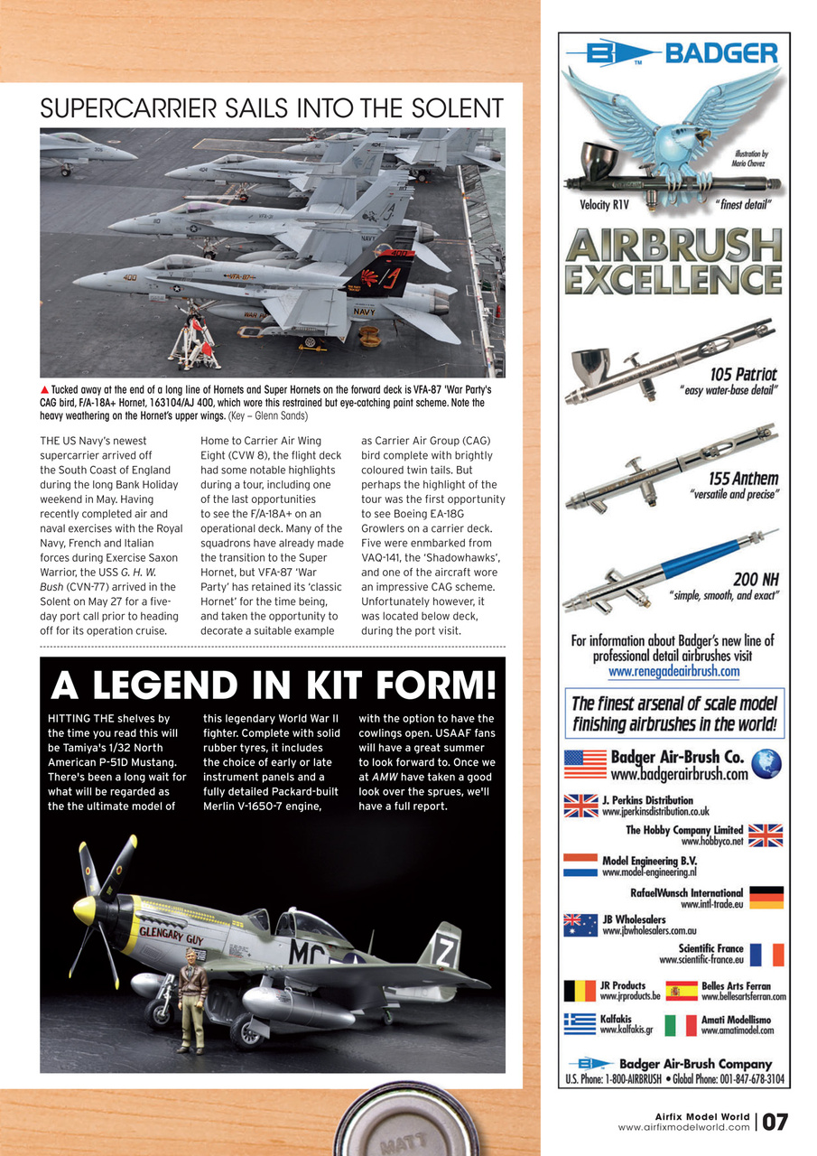 Airfix Model World Preview Pages