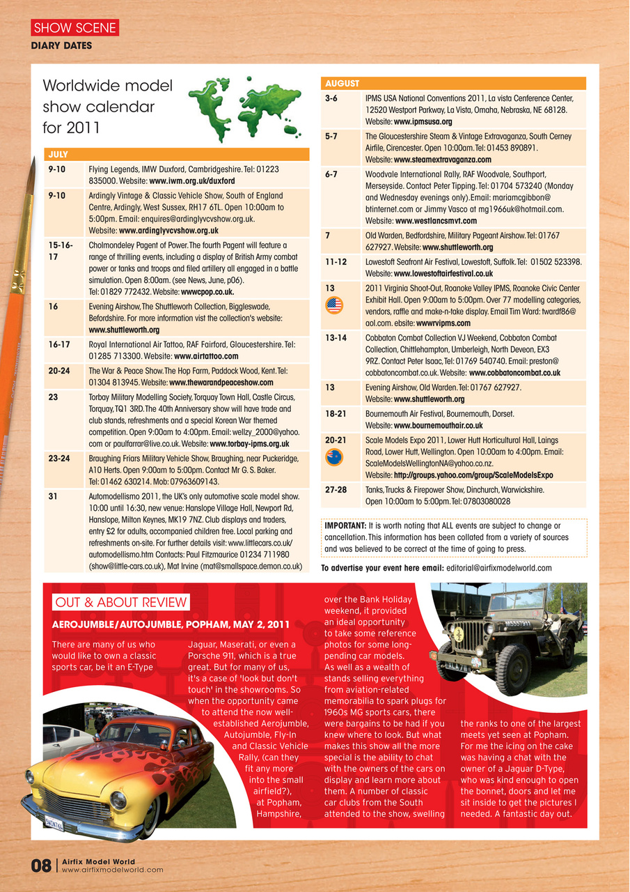 Airfix Model World Preview Pages