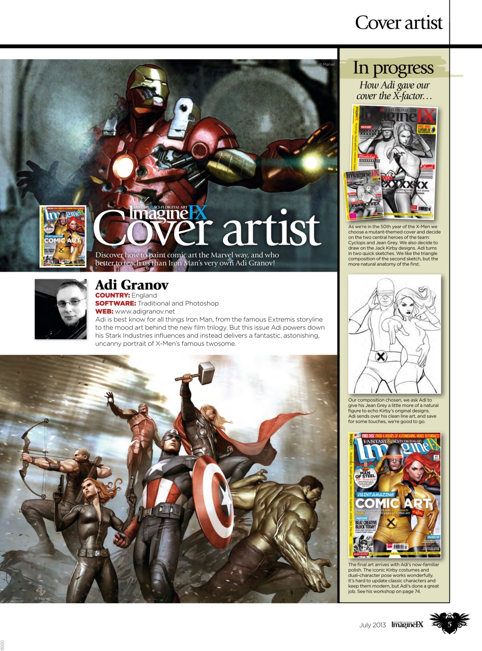 ImagineFX Preview Pages