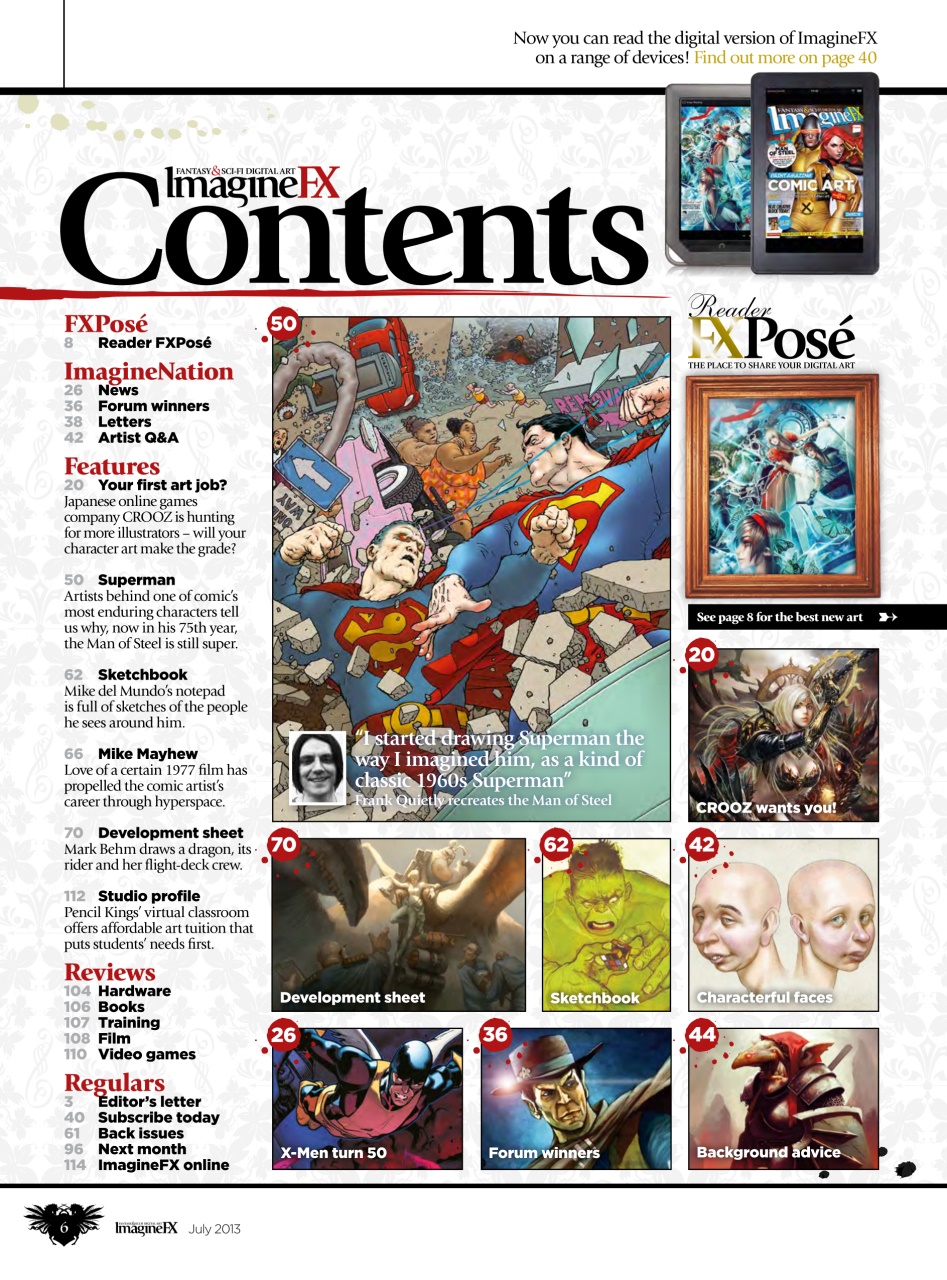 ImagineFX Preview Pages