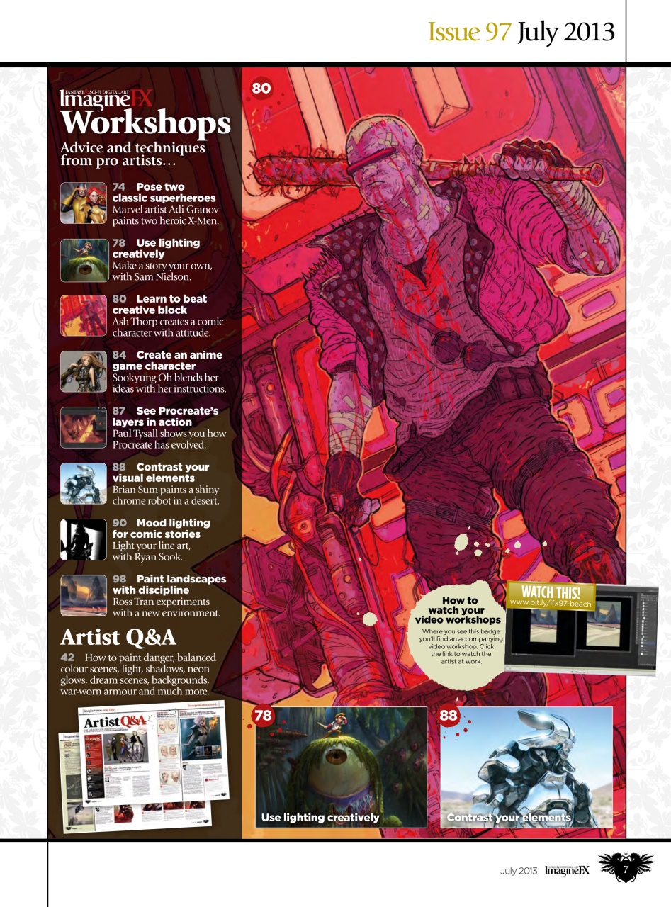 ImagineFX Preview Pages