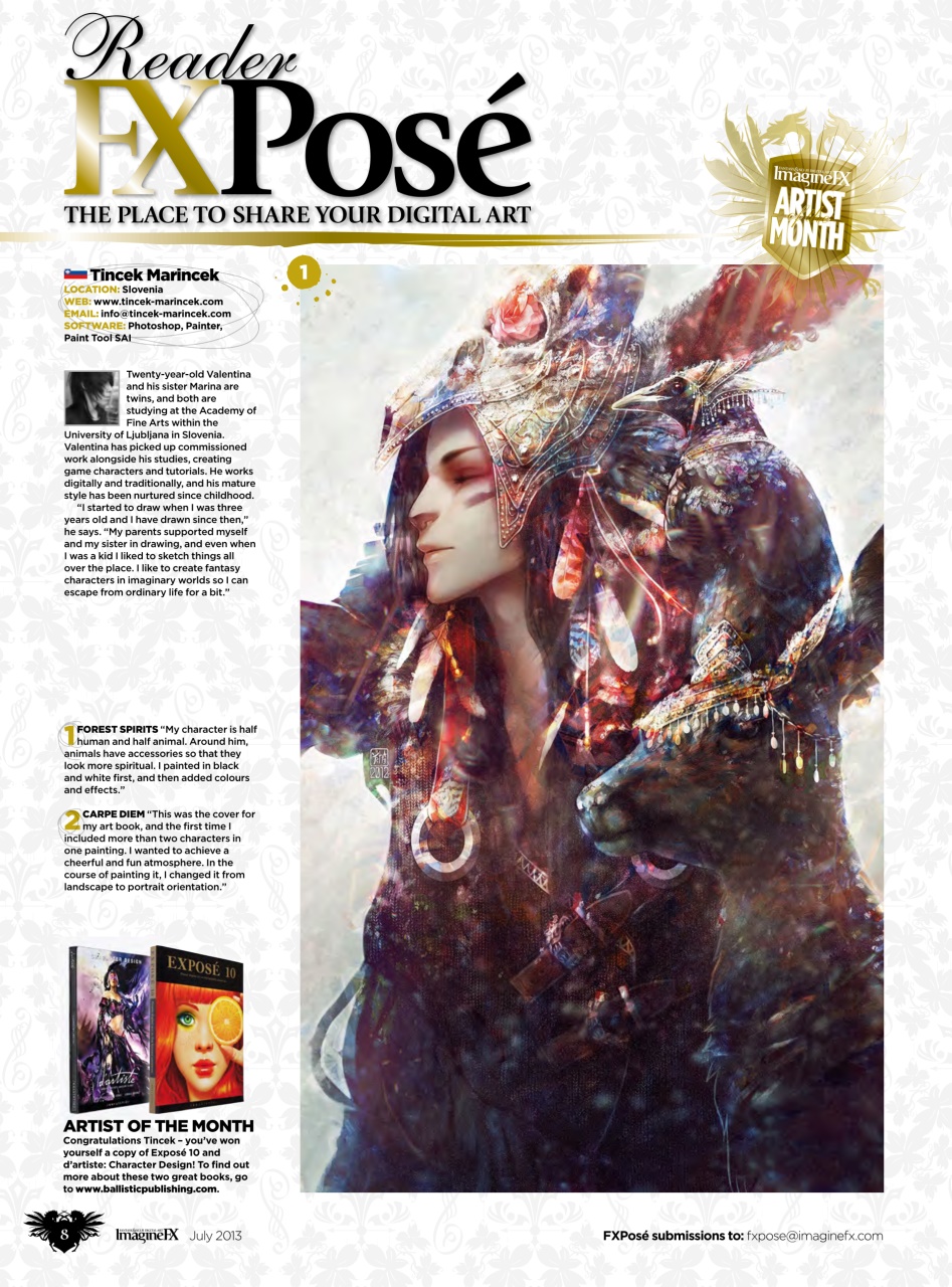 ImagineFX Preview Pages
