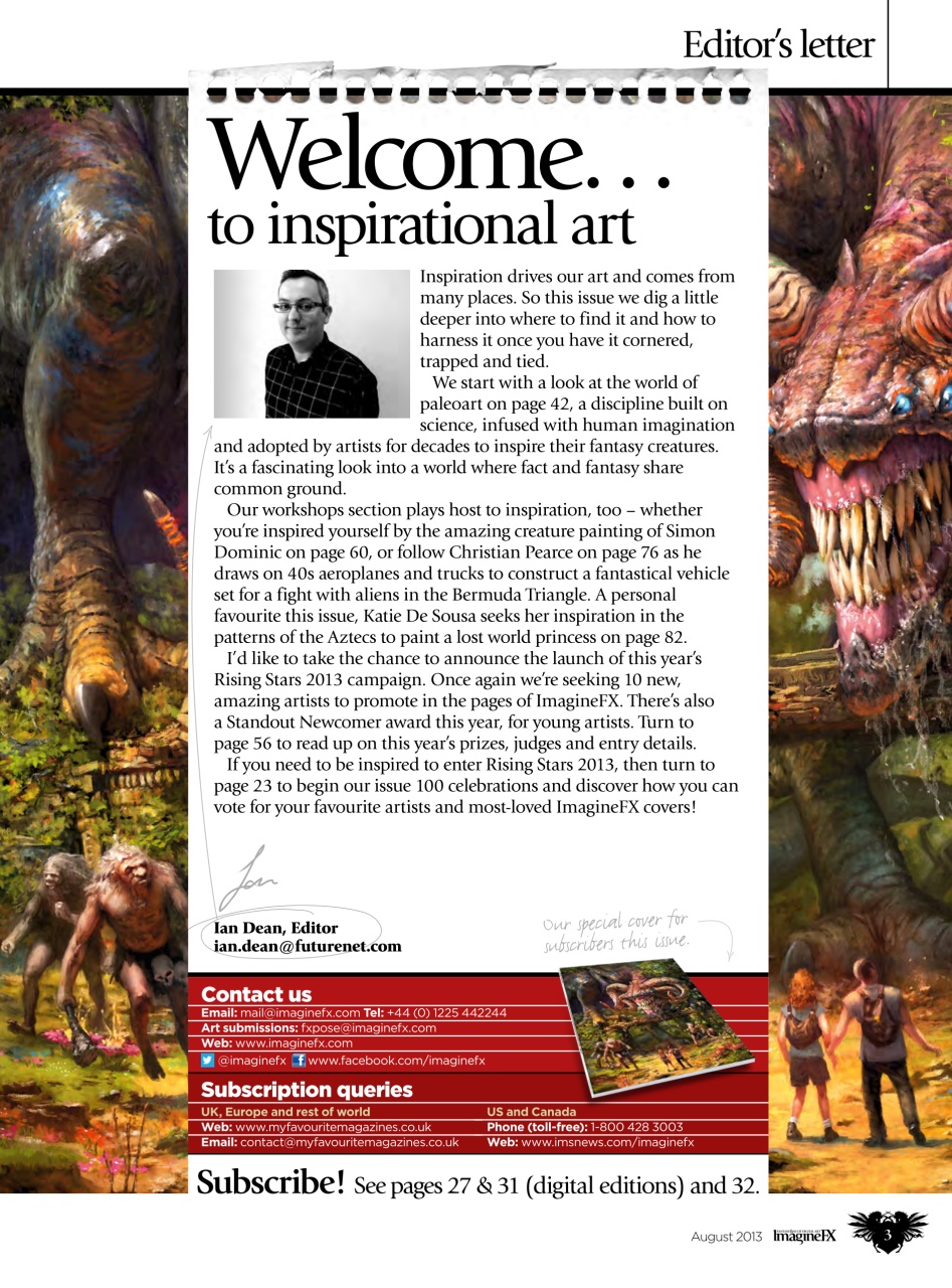 ImagineFX Preview Pages