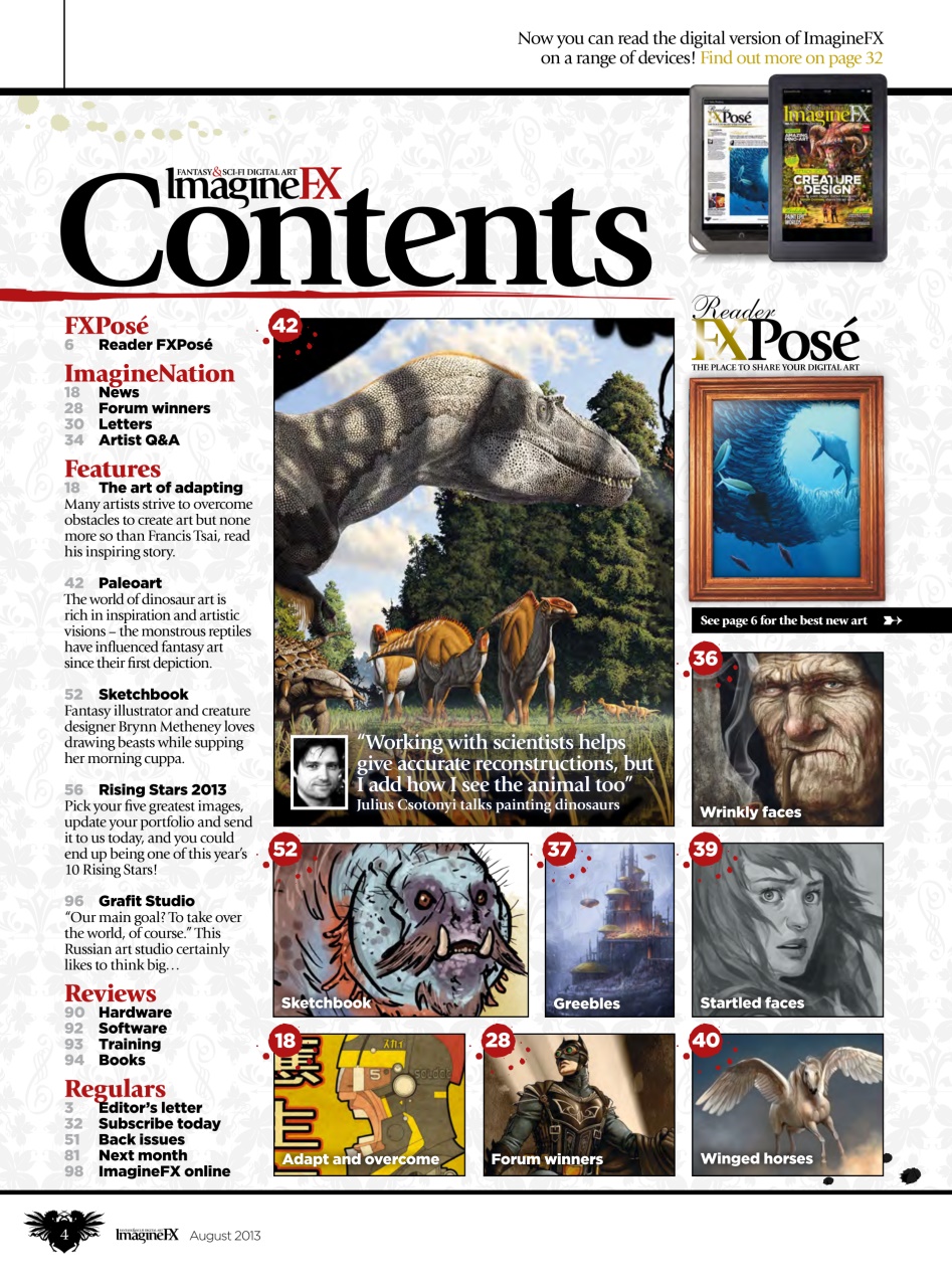ImagineFX Preview Pages