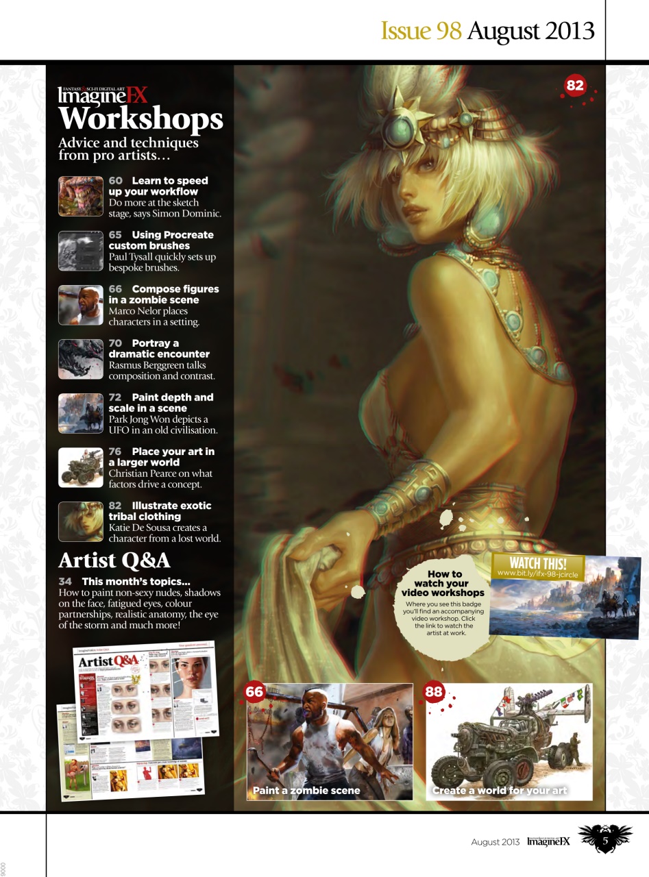 ImagineFX Preview Pages