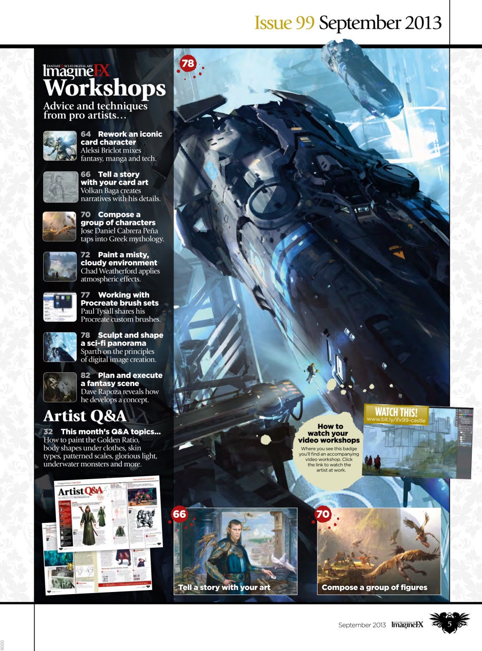 ImagineFX Preview Pages