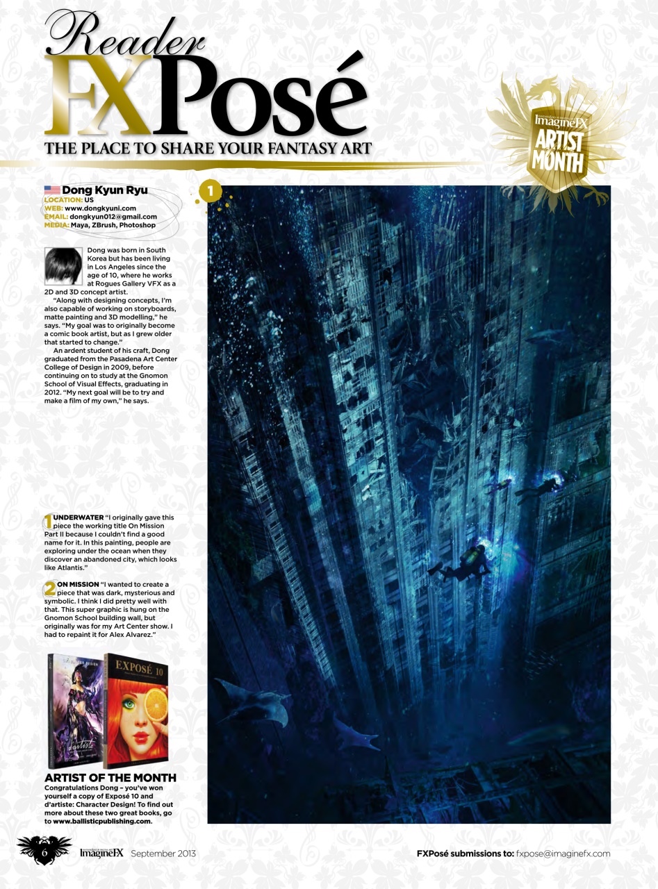 ImagineFX Preview Pages