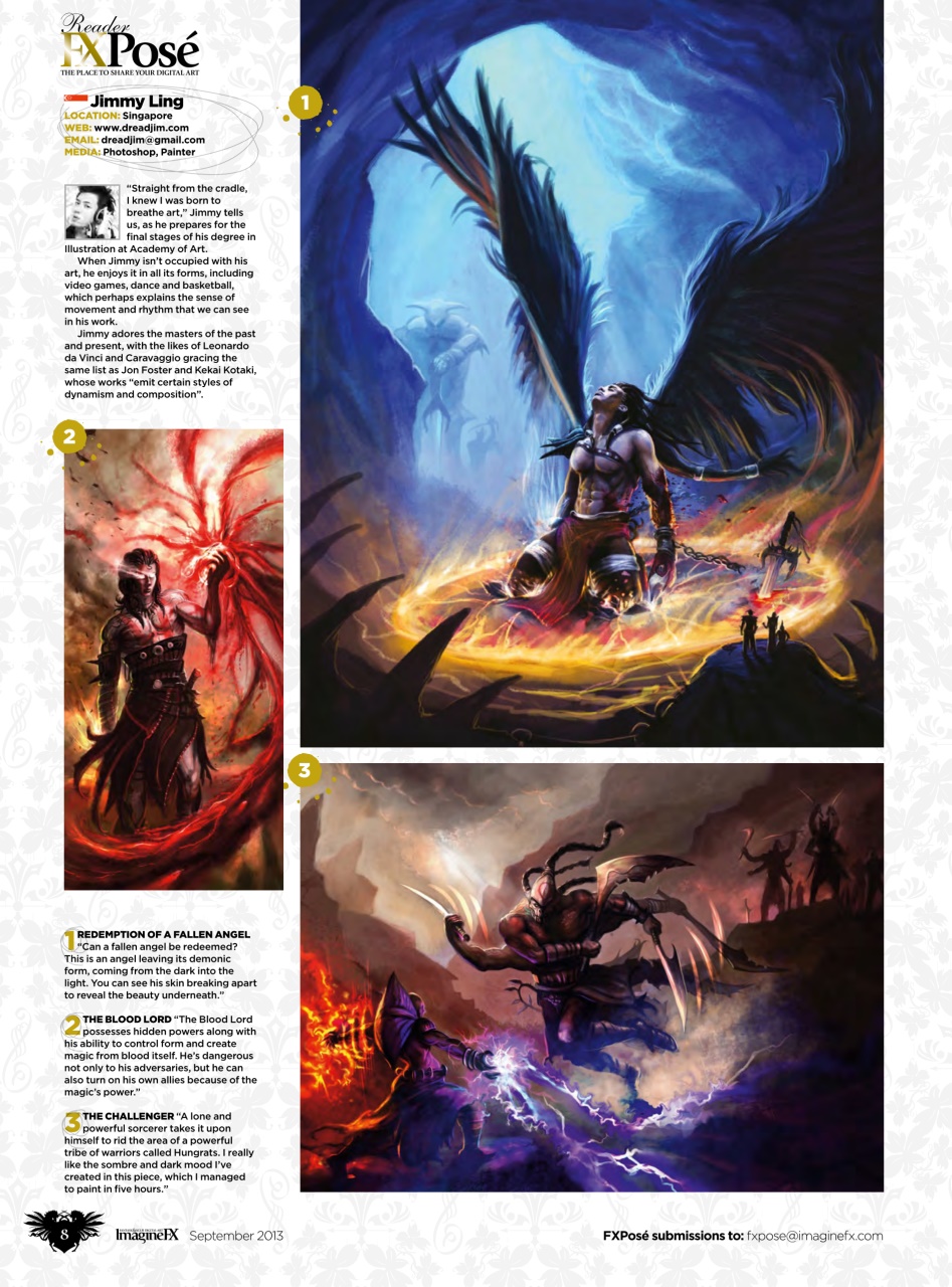 ImagineFX Preview Pages