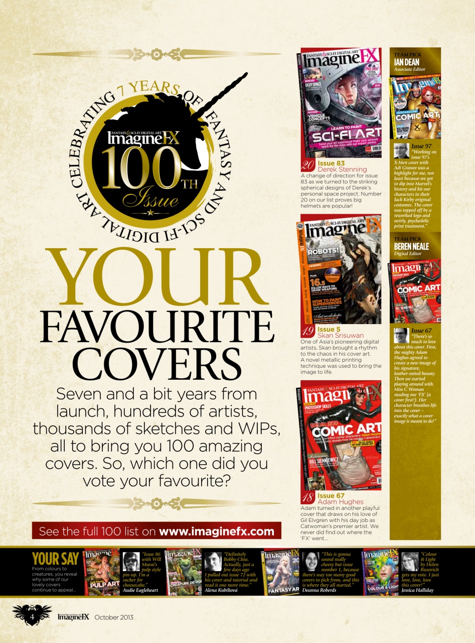 ImagineFX Preview Pages