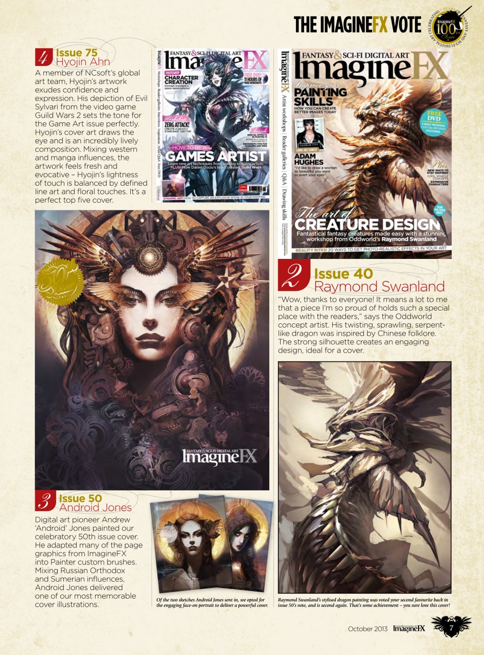 ImagineFX Preview Pages
