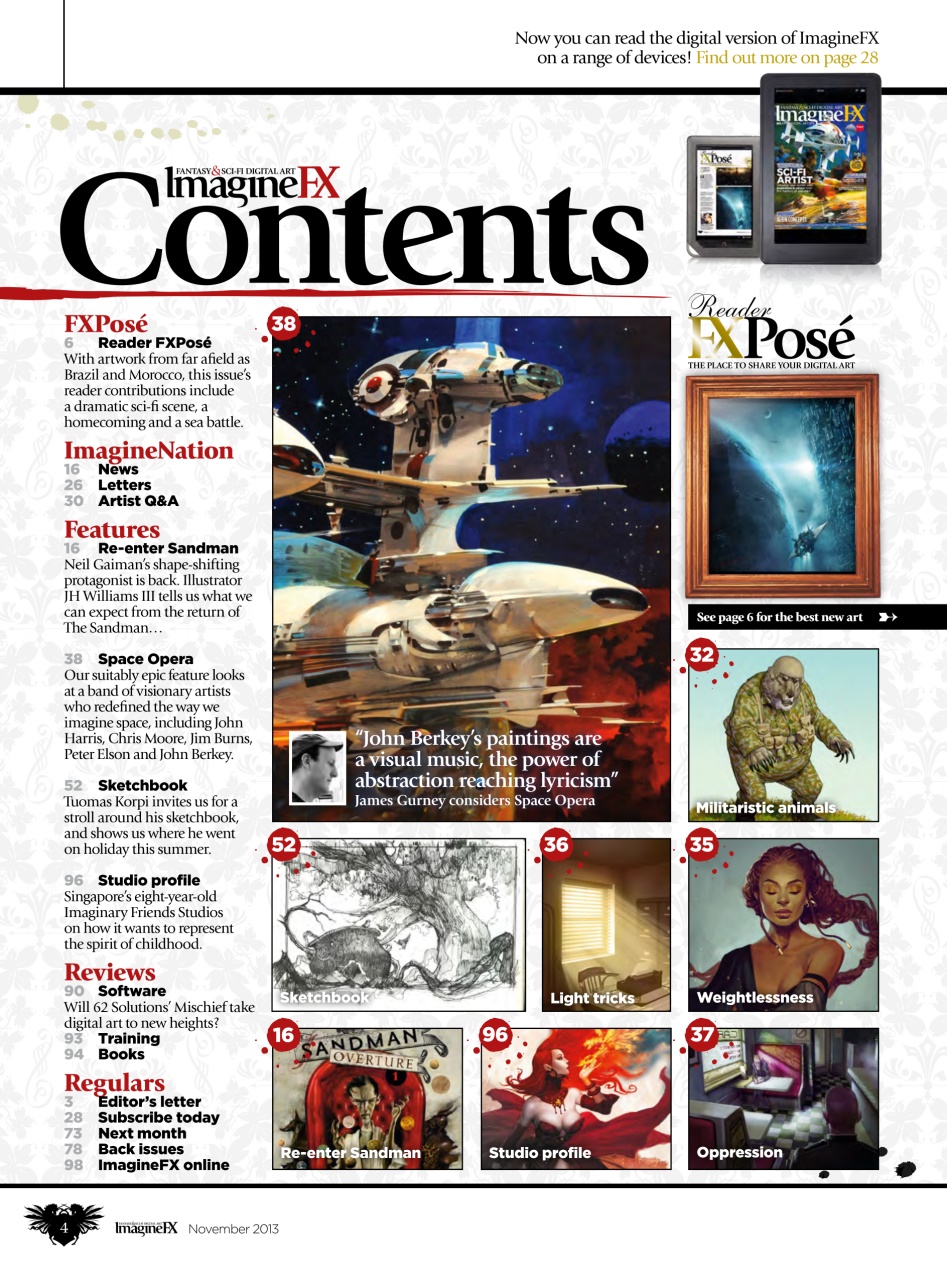 ImagineFX Preview Pages