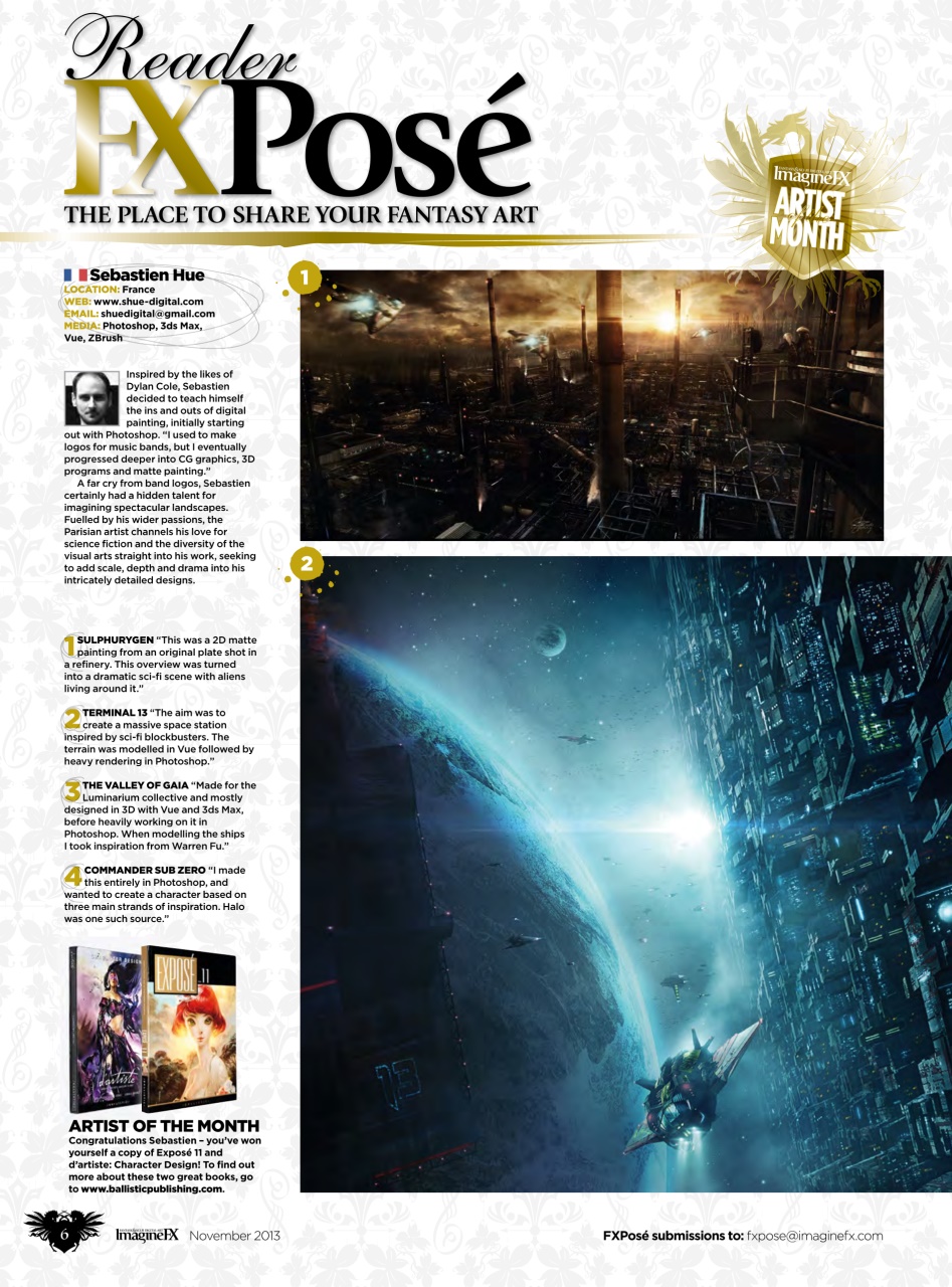 ImagineFX Preview Pages