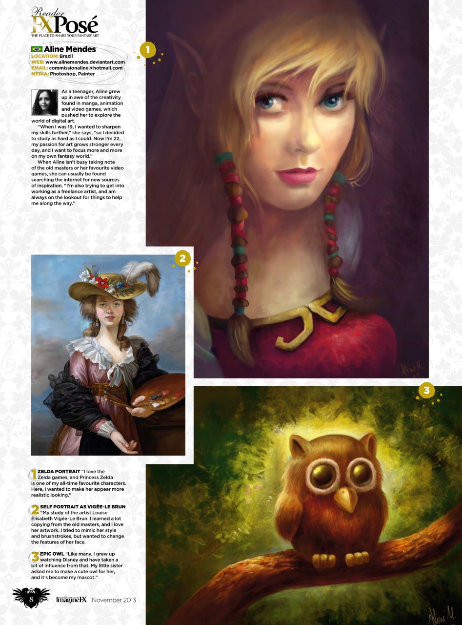 ImagineFX Preview Pages
