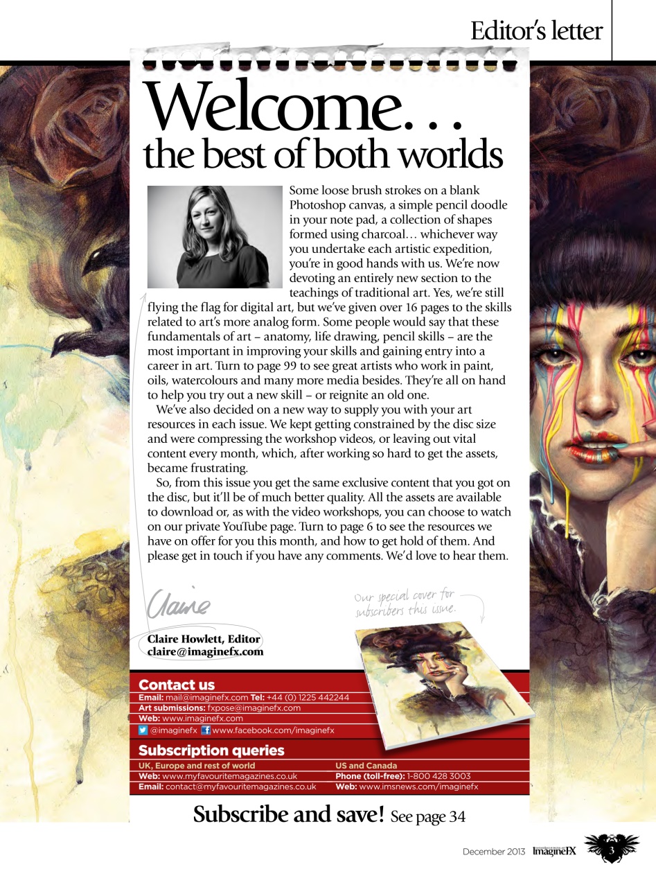 ImagineFX Preview Pages