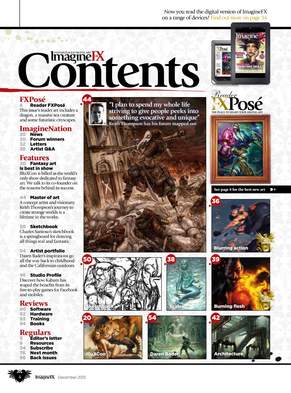 ImagineFX Preview Pages
