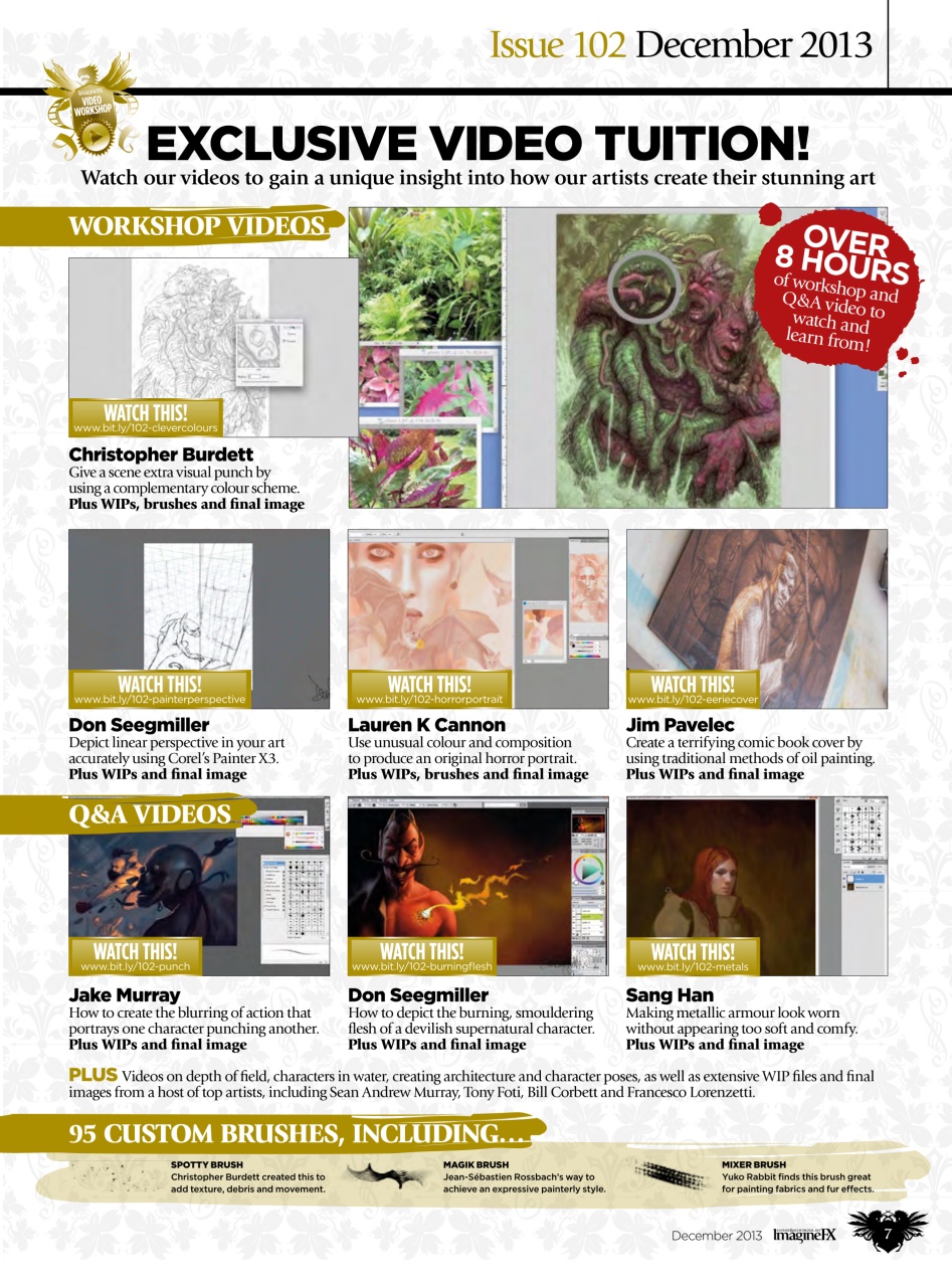 ImagineFX Preview Pages