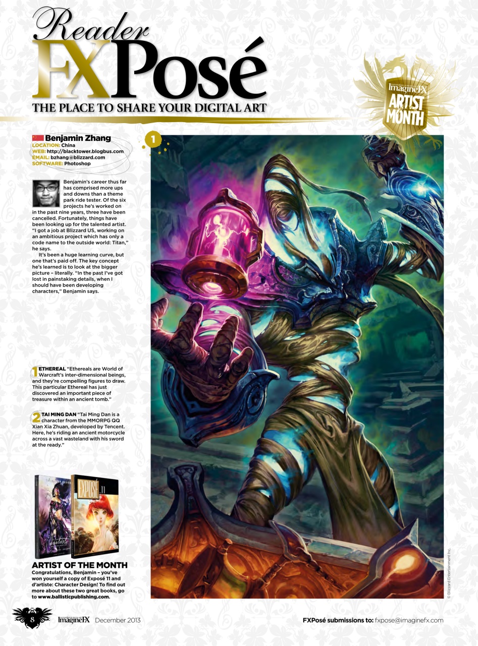 ImagineFX Preview Pages