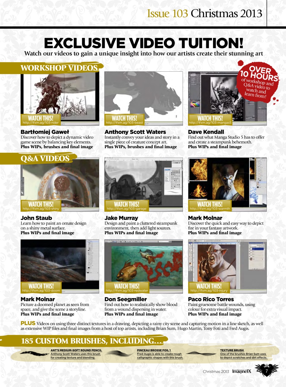 ImagineFX Preview Pages