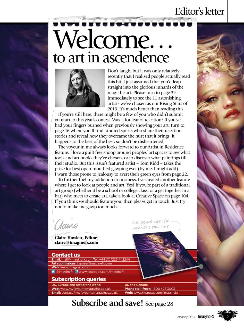 ImagineFX Preview Pages