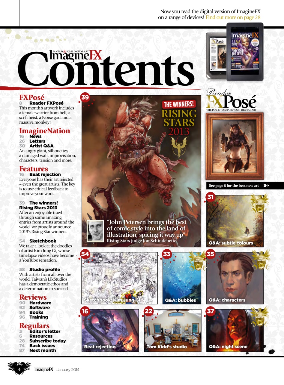 ImagineFX Preview Pages