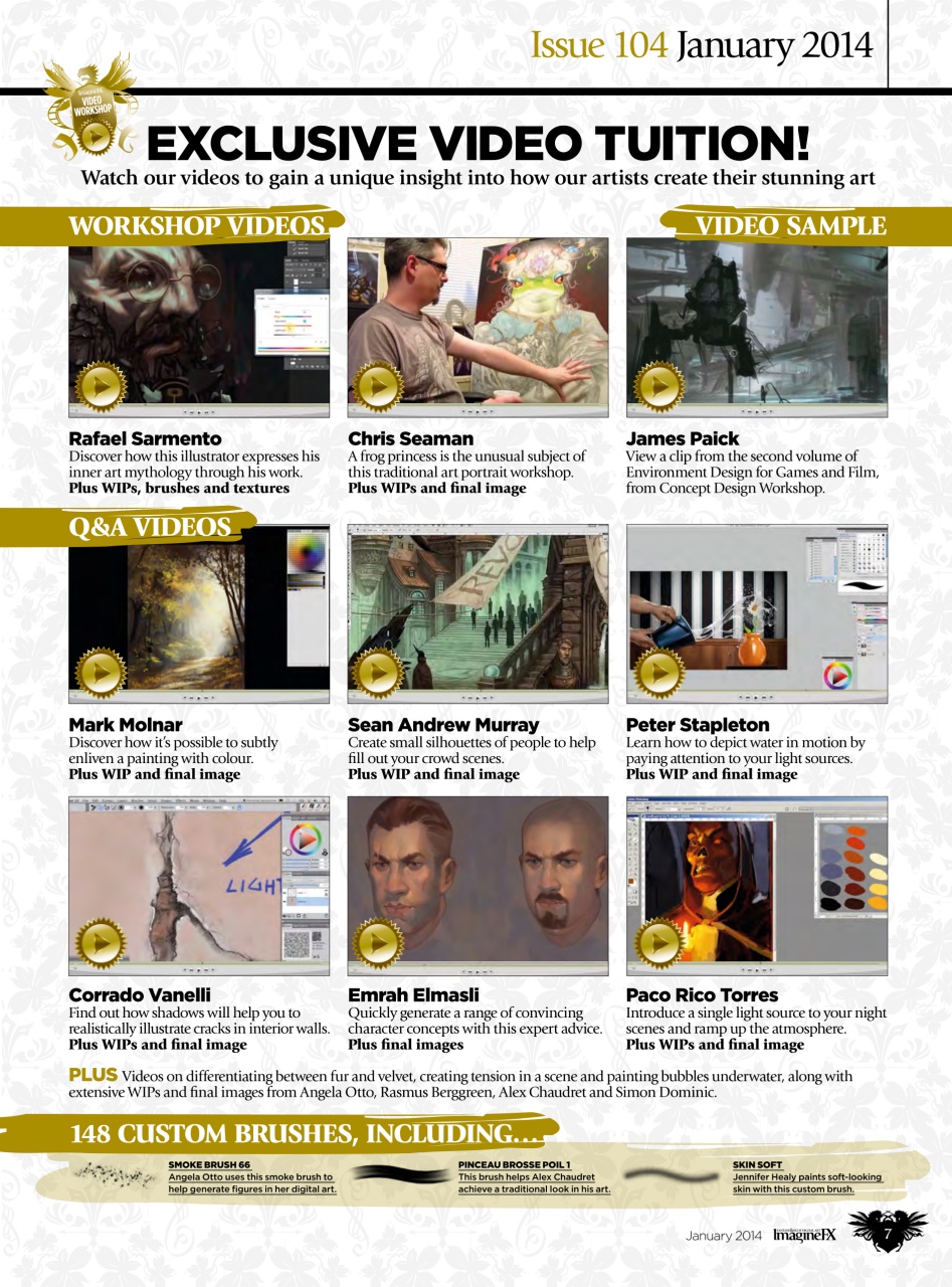 ImagineFX Preview Pages