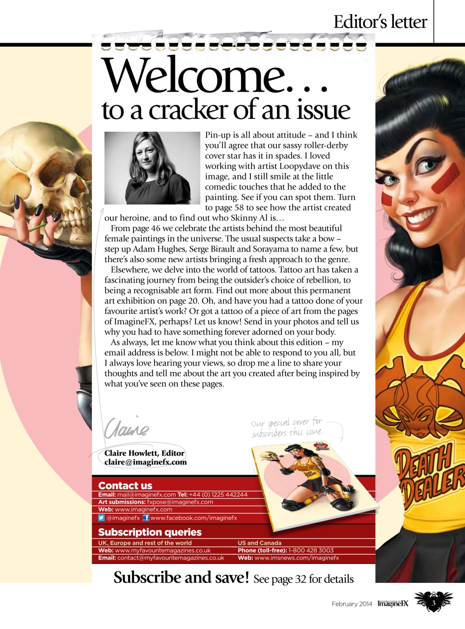 ImagineFX Preview Pages