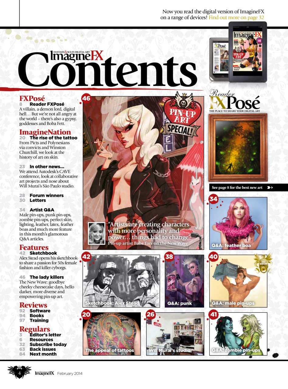 ImagineFX Preview Pages