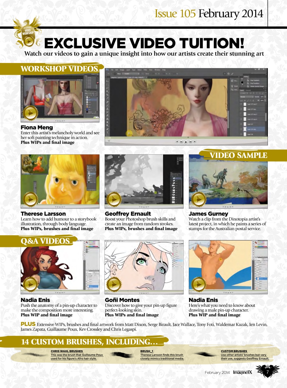 ImagineFX Preview Pages