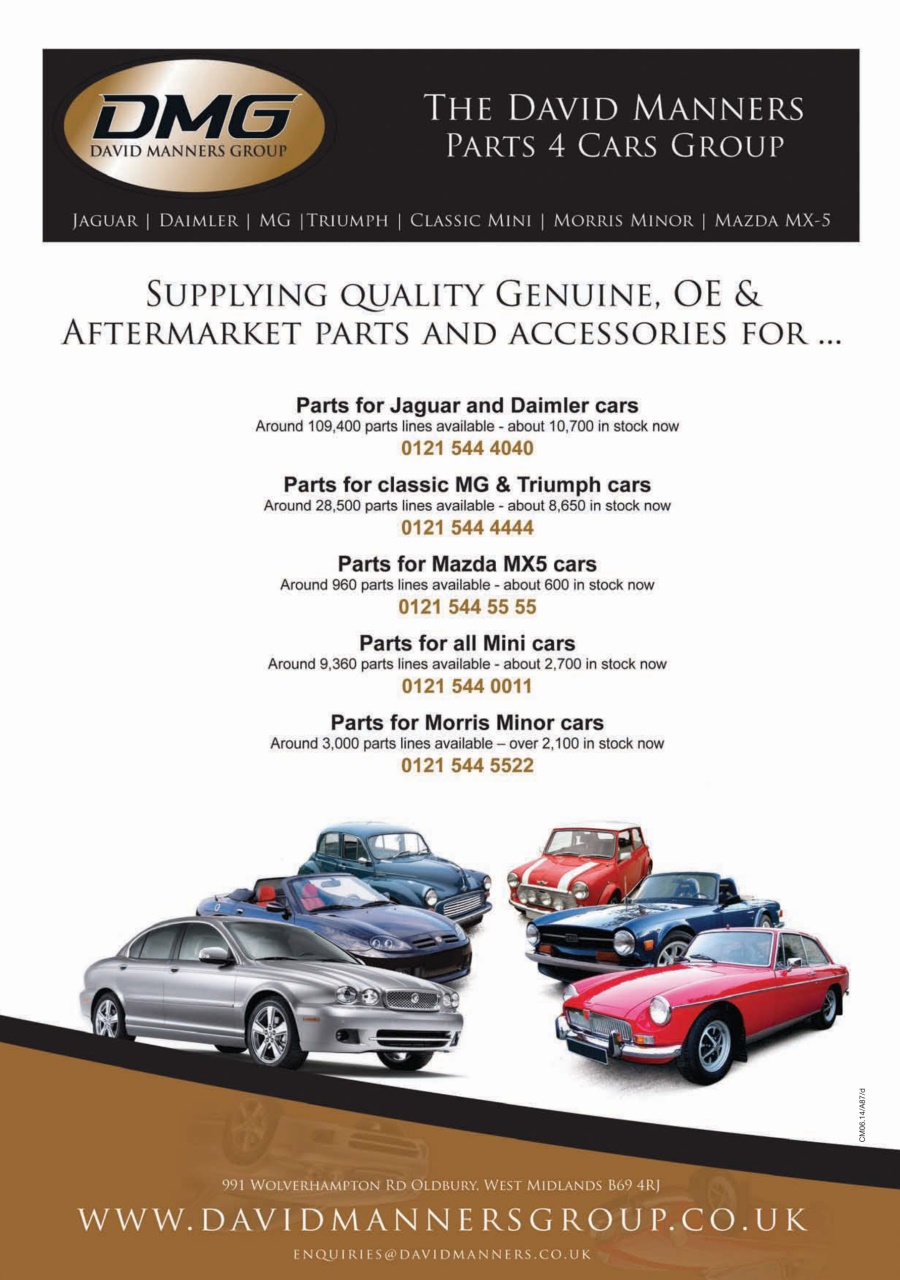 Classic Motoring Preview Pages