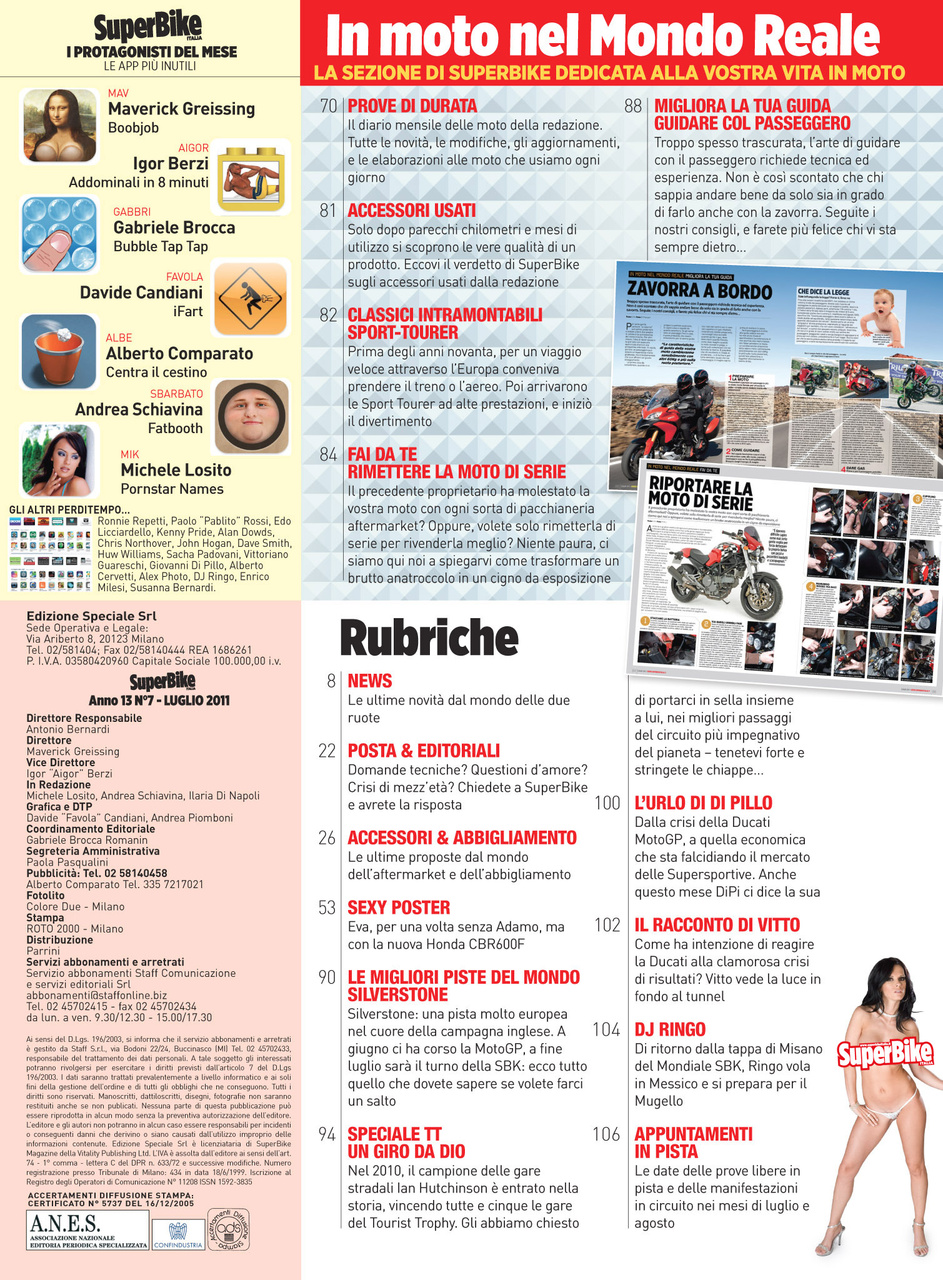 Superbike Italia Preview Pages