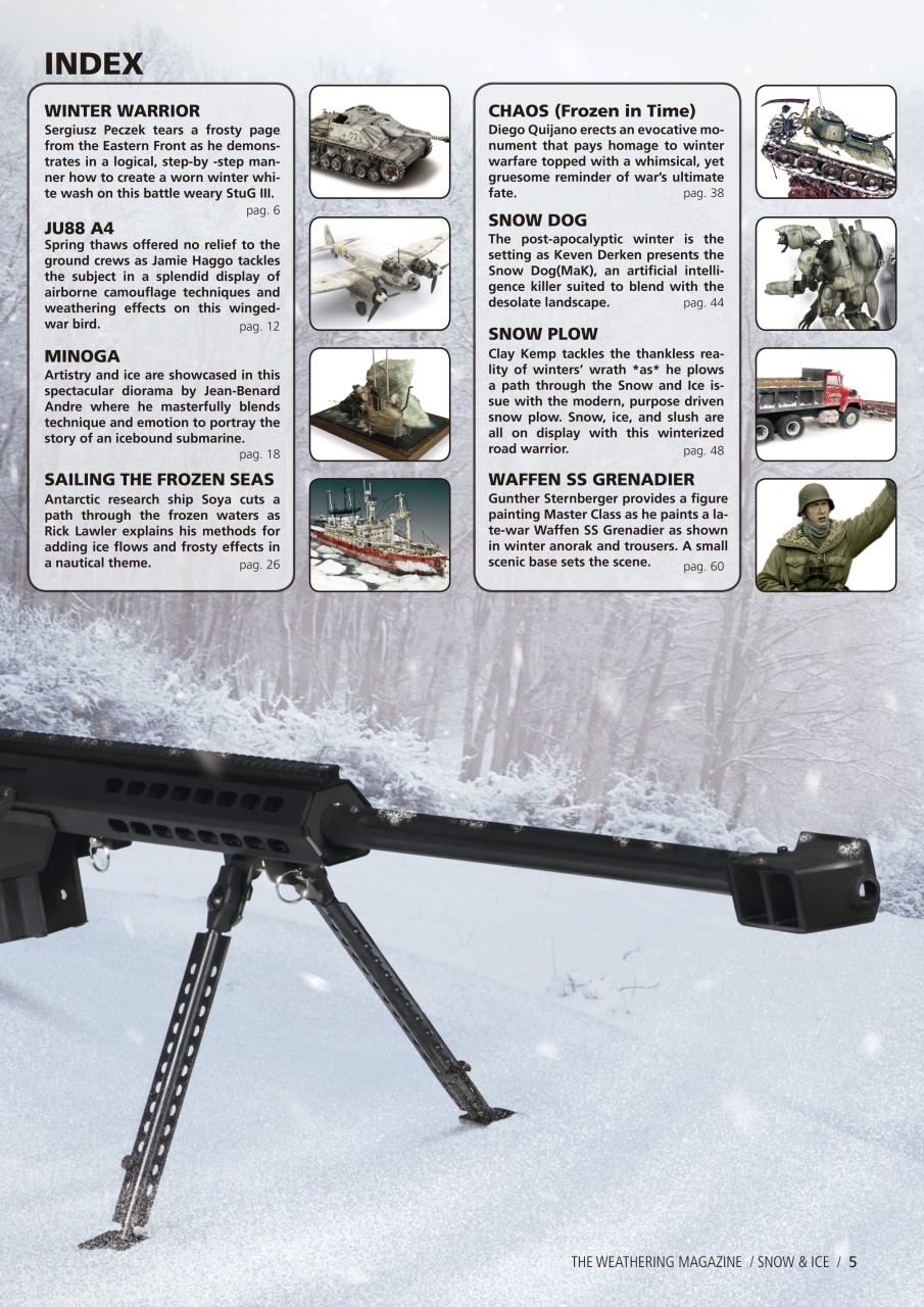 The Weathering Magazine Preview Pages