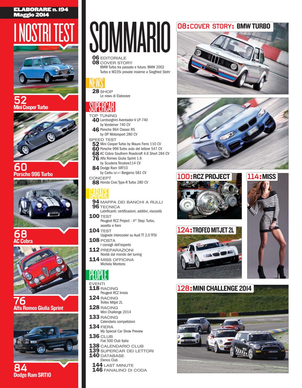 Elaborare GT Tuning Preview Pages