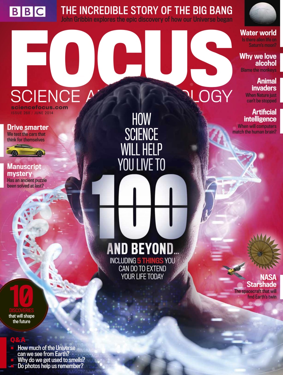 BBC Science Focus Magazine Preview Pages