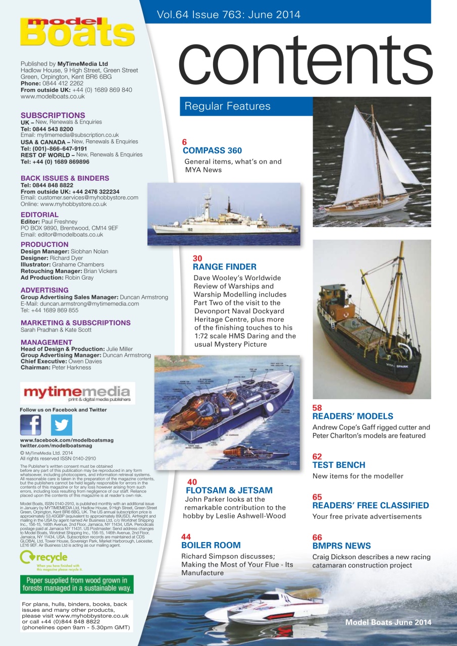 Model Boats Preview Pages