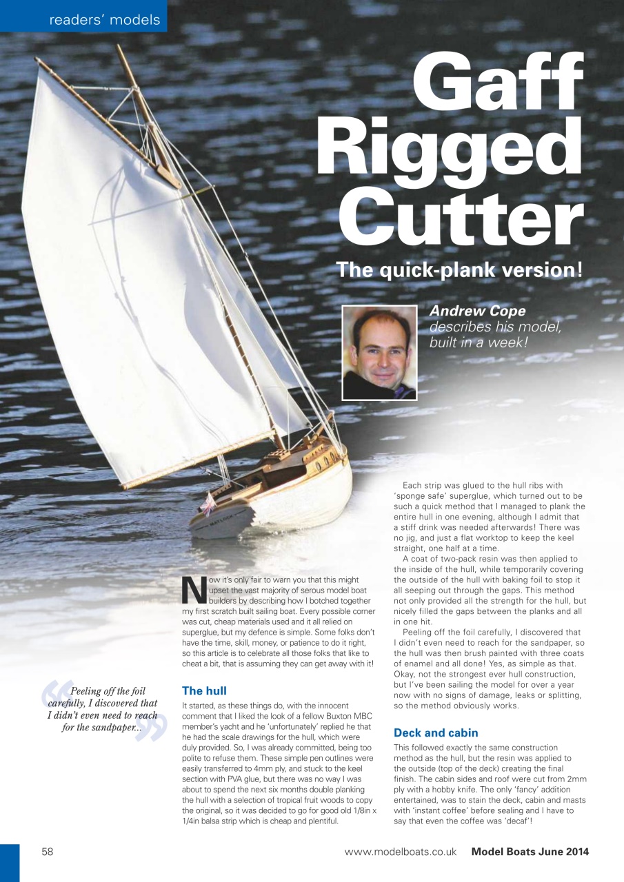 Model Boats Preview Pages