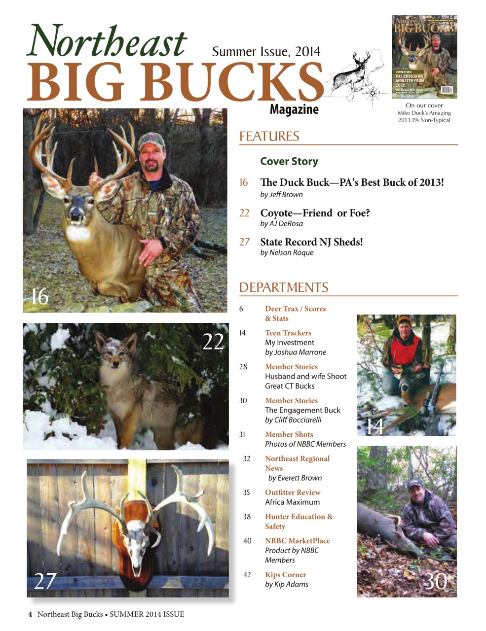 Northeast Big Bucks Preview Pages