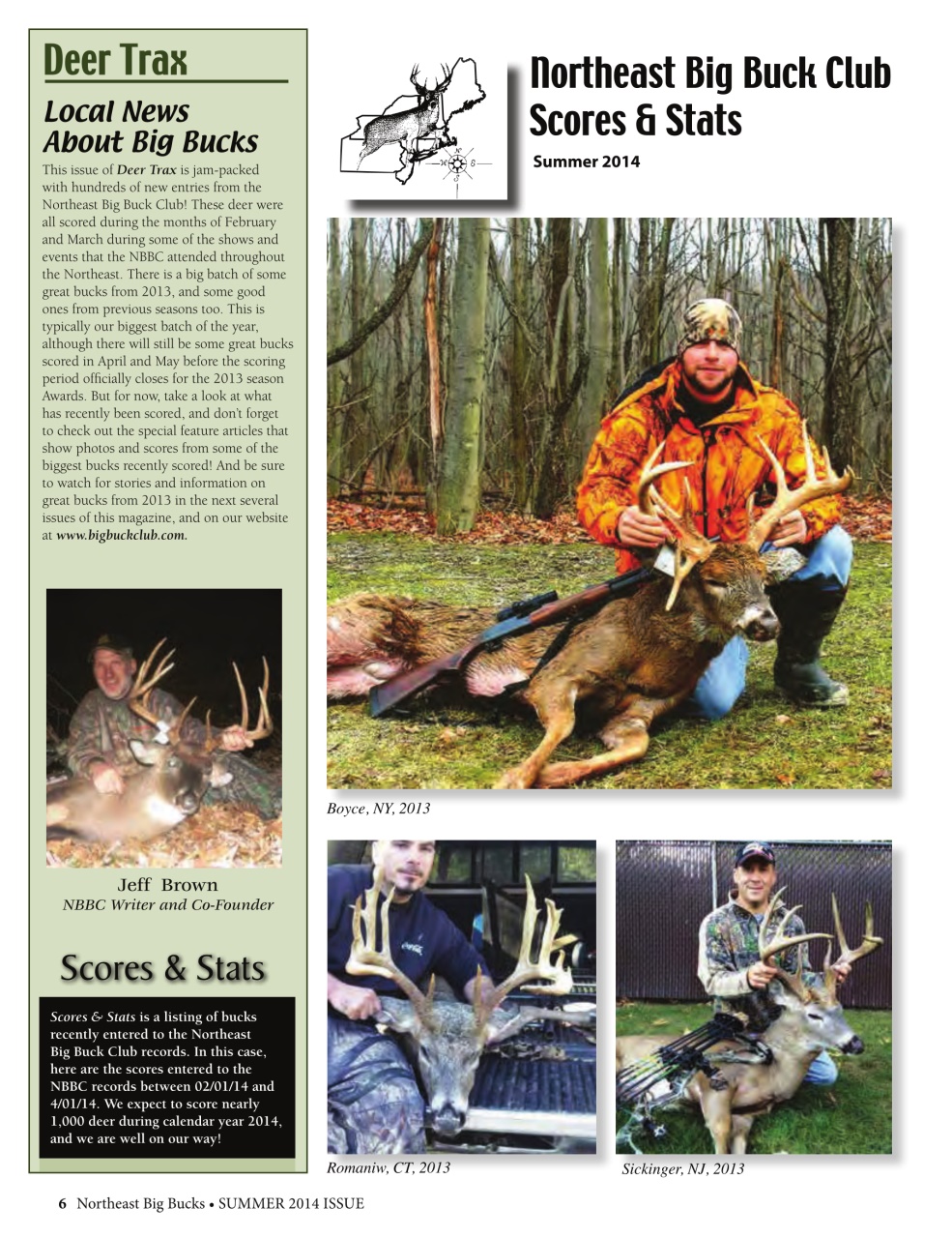Northeast Big Bucks Preview Pages